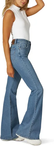 Vista 3 de Lee womens High Rise Flare Jean