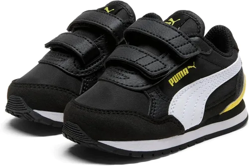 Vista 7 de Puma Tenis unisex ST Runner con velcro para niños Negro (black/Dark Shadow)