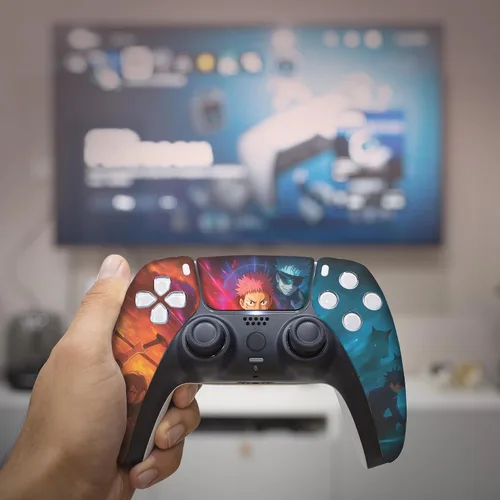 Vista 217 de Battman Custom PS-5 Controller Wireless compatible with Play-Station 5 Console by BCB Controllers Proudly Customized in USA with Permanent