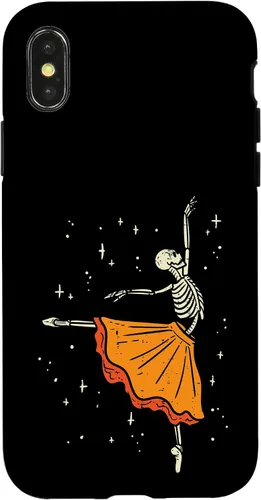 Vista 5 de Funda para iPhone 13 Pro Dancing Skeleton Ballerina Ballet Dance Halloween Girl Women Case