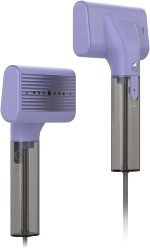 Vista 7 de Vaporizador G10 para ropa, plancha portátil y vaporizador de viaje, vaporizador de mano para ropa, 0.9 libras, mini plancha de vapor de 1200 W