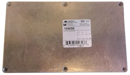 Vista 14 de Hammond Manufacturing 1590B DIECAST Caja 4.4X2.3X1.1 Plateado