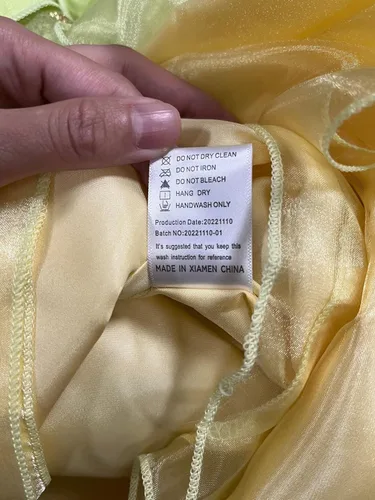 Vista 11 de ReliBeauty Disfraz de princesa para niñas pequeñas, sin mangas, con accesorios