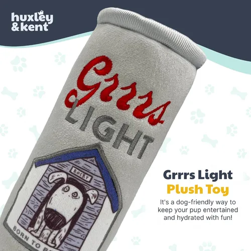 Vista 2 de Huxley & Kent Juguete Divertido para Perros con Chirriador – Juguetes de Felpa Power Plush con Chirriador para Perros Pequeños, Medianos y Grandes