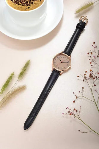 Vista 7 de BRIGADA - Reloj de mujer elegante reloj para mujer correa de cuero reloj de chicas para mujer impermeable