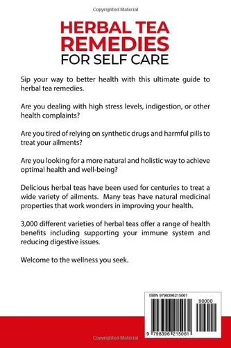 Vista 2 de Herbal Tea Remedies Natural herbalism at home with soursop leaf, cinnamon, mango leaf, turmeric and ginger herbal tea recipes (Self care)