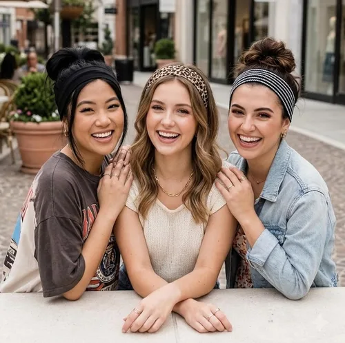 Vista 7 de TERSE Diademas con estampado de guepardo para mujer, bandas para la cabeza de moda para mujer, diadema de moda para mujer, accesorios