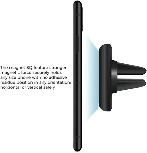 Vista 3 de Prodigee Soporte magnético universal para teléfono, soporte magnético para iPhone X / 8 8 Plus / 7 7s Plus/ 6 6s Plus/ 5 5s SE/Galaxy S7 S6 S8/Note 8