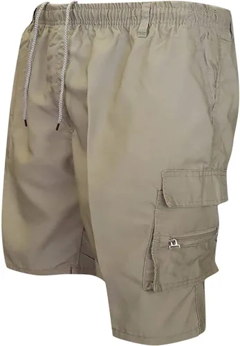 Vista 7 de Pantalones cortos de carga para hombre, 34, pantalones cortos deportivos con bolsillo, casuales, holgados, para correr, tácticos, para hombre