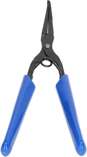 Vista 3 de Pelacables de fibra óptica, alicates de punta larga de brida para conexión de fibra que inserta la herramienta de extracción, pelacables con mango