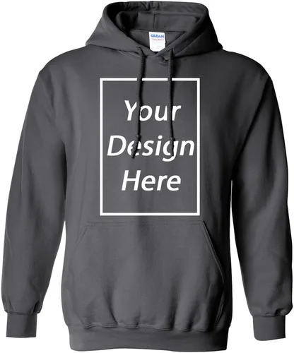 Vista 21 de City Shirts Añade tu propio texto y diseña sudadera personalizada con capucha