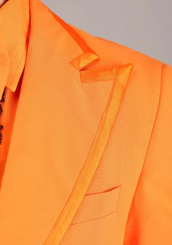 Vista 3 de Disfraz de Esmoquin Naranja para Hombre Multicolor