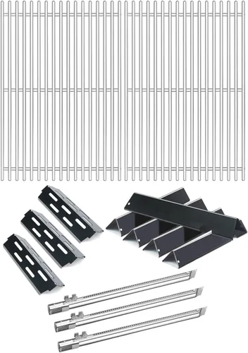 Vista 10 de Deflectores de calor para parrilla Weber Genesis II 300/LX 300, GS4 Genesis ii E-310 ii E-315 ii E/S335 ii se-335 (acero inoxidable 304, ES/410 x 3)