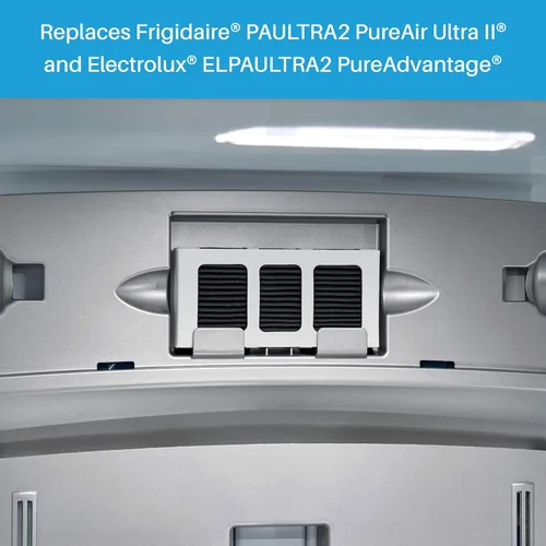 Vista 5 de SpiroPure SP-FRAIR2 - Filtro de aire puro para refrigerador 242047805, Pure Air Ultra 2, PureAir Ultra II, PAULTRAII2PK, 5303918847, AP6285787