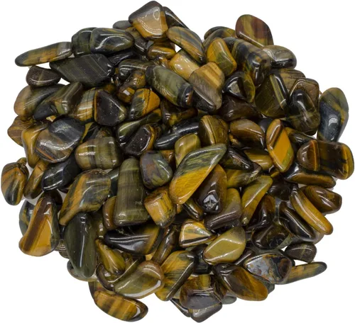 Vista 7 de Piedras de ágata mixta de 1 libra de África - 0.5 a 0.75 pulgadas promedio - Rocas pulidas para artes y manualidades, reiki, wicca y mucho más.