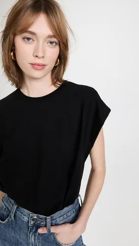 Vista 2 de Pistola Denim Camiseta Trina Muscle para mujer