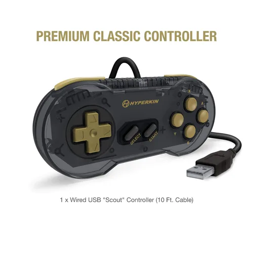 Vista 4 de Hyperkin RetroN Sq HD Gaming Console for Game BoyColor Game Boy Advance (Blackgold) - Game Boy Advance