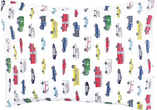 Vista 10 de Hudson Baby Funda de almohada unisex de algodón para bebé, Animal Adventure, talla única