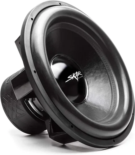 Vista 7 de Skar Audio ZVX-8 D4 - Subwoofer para automóvil de 8 pulgadas, 900 W, potencia máxima dual, 4 Ohm