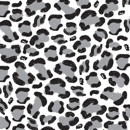 Vista 3 de Beistle Mantel con estampado de leopardo de nieve, 54 x 108 pulgadas, 2 piezas, mantel de plástico, mantel con estampado de animales, decoraciones