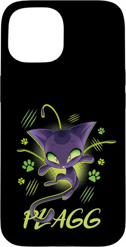 Vista 6 de iPhone 13 Miraculous Ladybug Kwamis Collection con funda Plagg