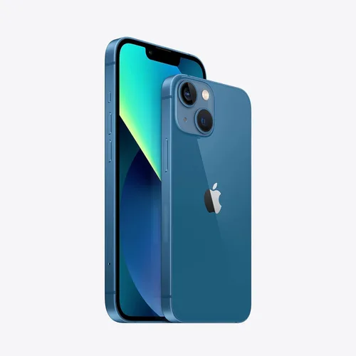 Vista 2 de Apple iPhone 13 Mini, 256 GB, azul - Desbloqueado (reacondicionado)