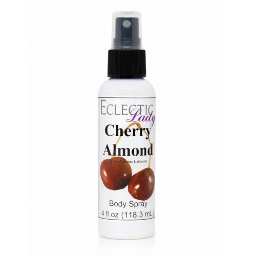 Vista 7 de Eclectic Lady Cherry Almond Body Spray, 2 onzas, Body Mist