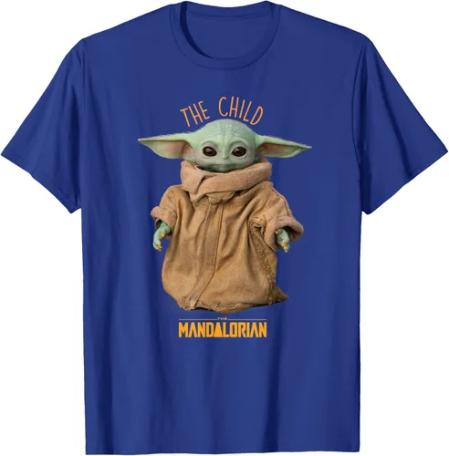 Vista 16 de Star Wars The Mandalorian Grogu The Child Photo Pose - Camiseta linda Negro