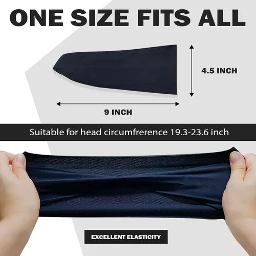 Vista 6 de ZENSOUL Sports Headbands for Men, Sweat Bands Headbands Men, Moisture Wicking Workout Headband, Mens Headband Sweatband for Running, Basketball