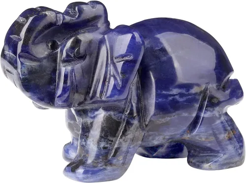 Vista 16 de YATOJUZI - Figura de elefante de cuarzo rosa de 5 cm decorativa, cristal curativo rosa, lindo, natural, tallado a mano, pulido, estatua de gema