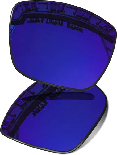 Vista 11 de Lentes de repuesto para gafas de sol Oakley Eyepatch 2 - Múltiples opciones Abrigo de espejo negro polarizado