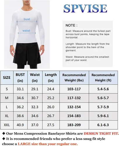 Vista 5 de Camiseta de compresión para hombre, de manga larga, atlética, para entrenamiento, camiseta deportiva activa, camiseta interior de ajuste seco