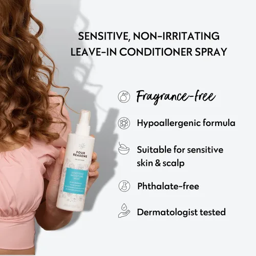 Vista 3 de No nothing Niebla desenredante de humedad – Acondicionador sin fragancia y protector del calor para el cabello – Aerosol desenredante hipoalergénico