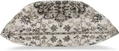 Vista 3 de Juego de 2 fundas de almohada bohemias de 16 x 16 pulgadas, color negro y marrón, fundas de almohada con patrón de alfombra étnica rústica, fundas