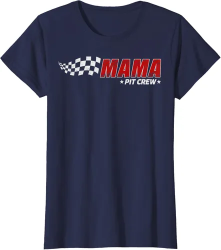Vista 38 de Mama Pit Crew Race Car Birthday Family Matching Pit Crew Camiseta
