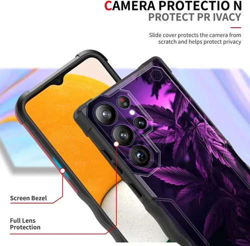 Vista 477 de Funda para Galaxy A14 5G, [Doble Capa][Protección contra Caídas de Grado Militar de 10 Pies] [Antideslizante] Funda Resistente a Prueba de Golpes