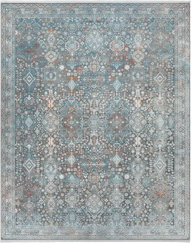 Vista 10 de Gertmenian Alfombra contemporánea para interiores, estándar de 5 x 7, apta para mascotas, ideal para zonas de alto tráfico en sala de estar