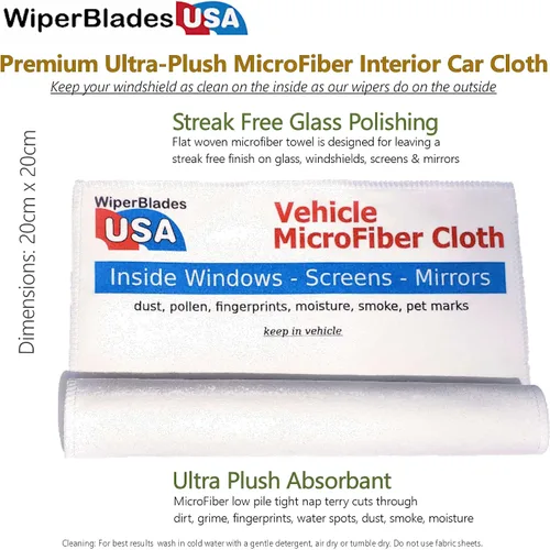 Vista 4 de Limpiaparabrisas Performance Beam compatibles con Volkswagen Scirocco 1975 (juego de 2) limpiaparabrisas