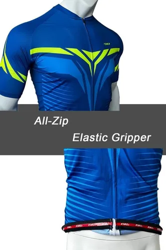 Vista 3 de Men's Cycling Jersey Short Sleeve Moisture Wicking Tops