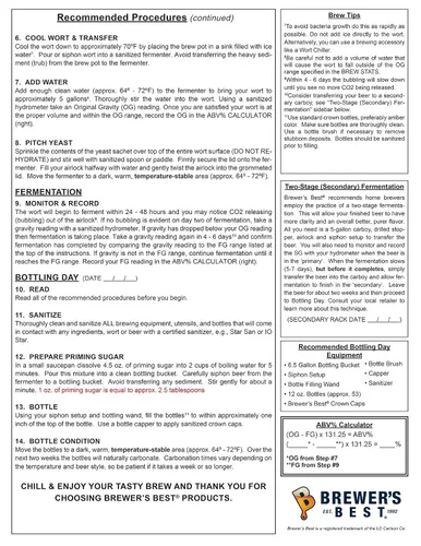 Vista 4 de Imperial Blonde Ale Homebrew Kit de ingredientes de cerveza