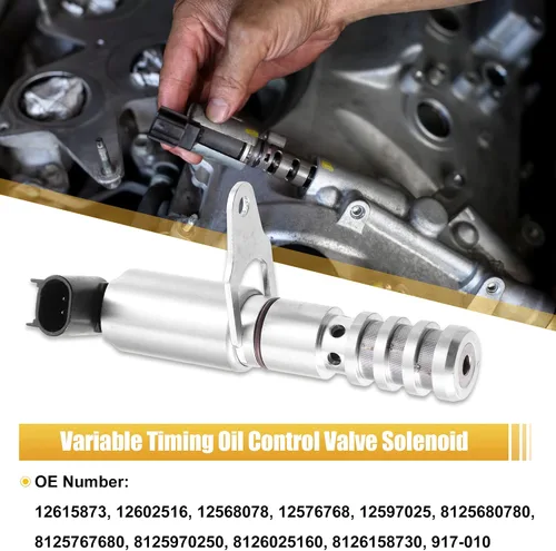 Vista 2 de X AUTOHAUX 12615873 12602516 Válvula variable VVT válvula de control de aceite para GMC Envoy 4.2L 2002-2009 para GMC Envoy XL 4.2L 2002 2003 2004