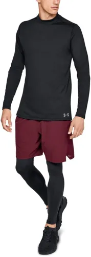 Vista 2 de Under Armour Mens ColdGear Fitted Mock Long-Sleeve T-Shirt