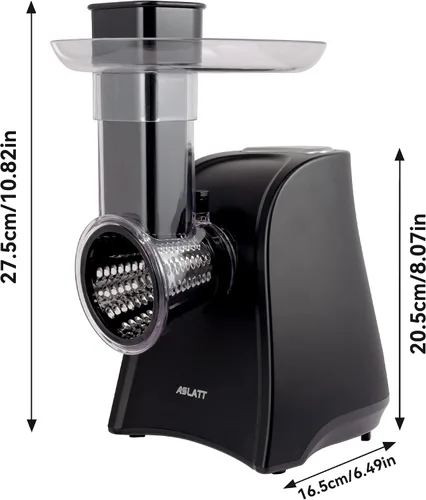 Vista 6 de Cortador eléctrico, rallador eléctrico de queso para uso en la cocina del hogar, triturador de queso con control de un solo toque, máquina