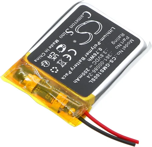 Vista 3 de Batería para Garmin Instinct Solar GPS PN: Garmin 361-00086-24 200mAh / 0.76Wh