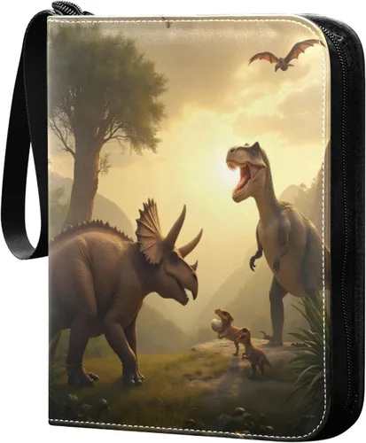 Vista 7 de OTVEE Carpeta de tarjetas con 4 bolsillos, soporte para 400 tarjetas con 50 mangas, carpeta de colección de tarjetas, soporte para libros de béisbol