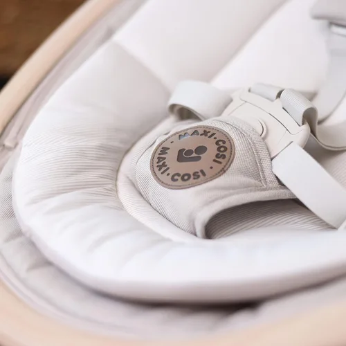 Vista 9 de Maxi-Cosi Cassia Columpio Inteligente para Bebés para Infantes, Columpio Portátil Plegable con Música, Rotación de 360°, 5 Velocidades, 12 Melodías