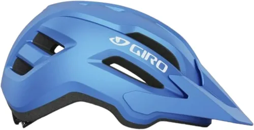 Vista 3 de Giro Fixture II MIPS Casco para bicicleta de montaña para hombres, mujeres, niños y adultos – Azul mate ano, Universal para jóvenes (50-57cm)