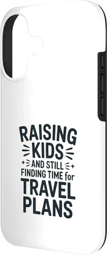 Vista 2 de Raising Kids and Still Finding Time for Travel Plans Case for iPhone 17