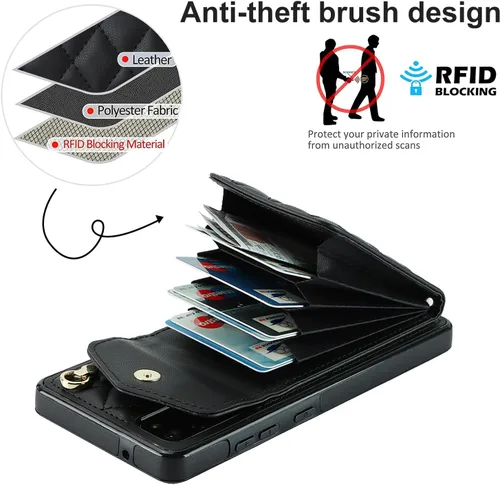 Vista 4 de Asuwish Funda de teléfono para Samsung Galaxy S20 FE 5G de 6.5 pulgadas con protector de pantalla y soporte de anillo RFID bloqueo tarjetero celular