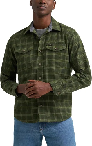Vista 18 de Wrangler Camisa de manga larga para hombre Tomillo (Sarga)